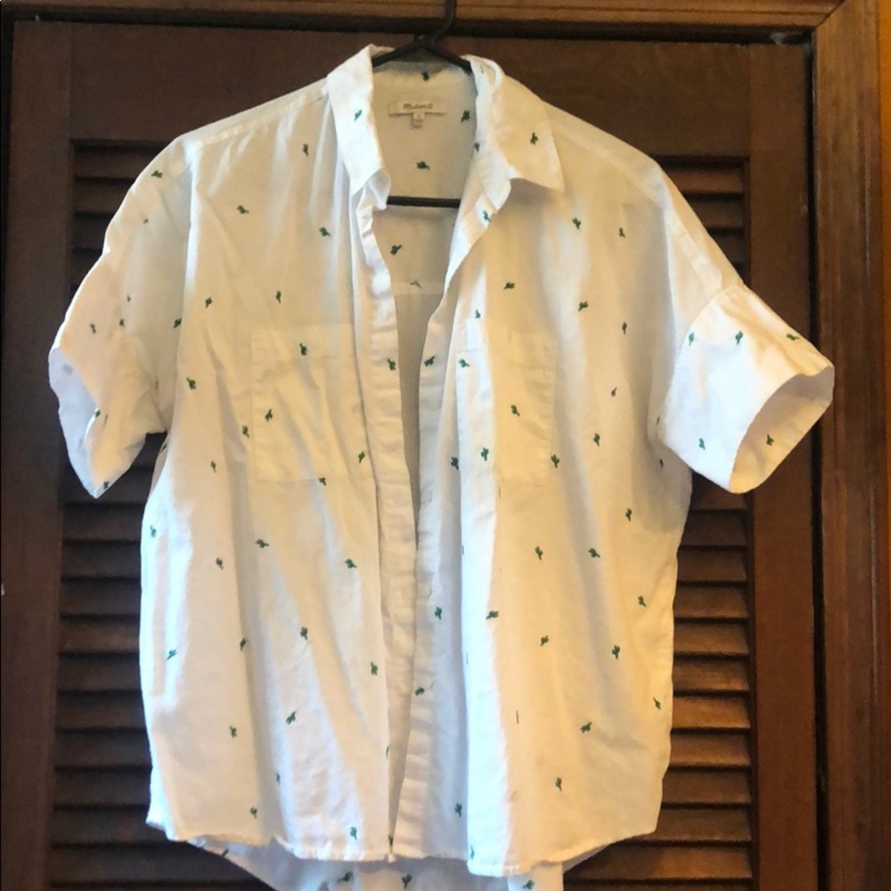 Madewell cactus shirt